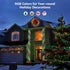 33ft 100 Dimmable Brizled Christmas String Lights, LED Color Changing Christmas Lights with Remote, RGB Christmas Tree