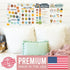 Hadley Designs Feelings Chart for Kids Ages 4-8, Emotions Chart for Toddlers 3-5, Counseling Posters for Classroom Decor