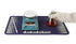 Heathrow Scientific Large Silicone Lab Mat, Reusable, Purple/Grey