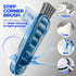 6 Pack Set, 14" 3 4-in-1 Holikme Brush Long Handle Stainless Steel Cleaner, Straw Brushes, Cleaning Brush for Water
