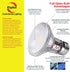 Explux Commercial-grade LED PAR20 Flood Light Bulbs, 60W Equivalent, 600 Lumens, 6-Pack.
