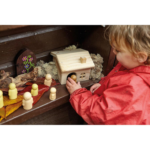 Yellow Door Set 9 Little People Sensory Play of Figures