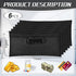 6 11 5.5 Inches LEIFIDE Pcs Money Bag with Lock and Zipper x Lockable Storage Bag Cash Accessories Pouch for Storing