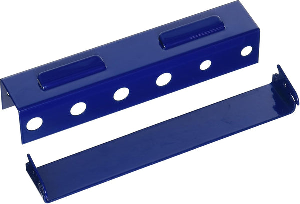 Wall Control Pegboard Screwdriver Holder Bracket, Slotted Metal Pegboard Accessory, Blue