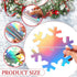 PerKoop 100 Pcs 6 Inch Large Snowflakes Cutouts Paper Winter Holographic Snowflakes Bulletin Board Cutouts Double-sided Winter Snowflakes for DIY Craft Classroom School Decor Supplies by PerKoop