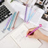 Sherr 100 Pack Big Crystal Diamond Pens: Cute Ballpoint Pens, Retractable Ballpoint with Rhinestones, Crystal Bling Gem