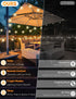 60FT 19 ST38 Bulbs, 3 2 Dimmable 24V Brightever LED Outdoor String Lights with Remote, Patio Lights Outdoor Waterproof