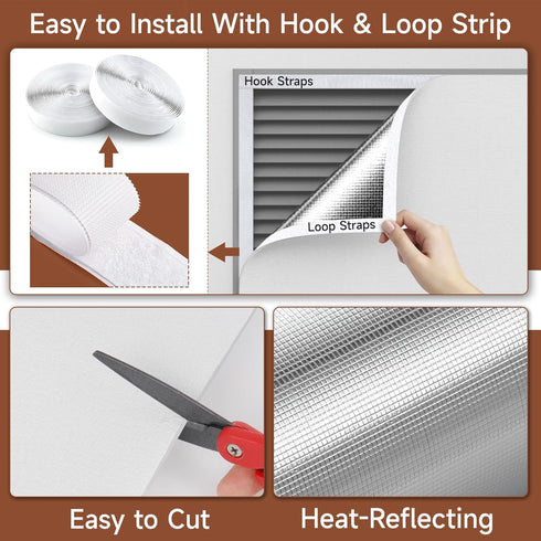 39"x55" BJADE'S Insulation Cover for Attic Fan, Attic Ceiling Insulation Shutter Seal Cover,Attic Door Insulation