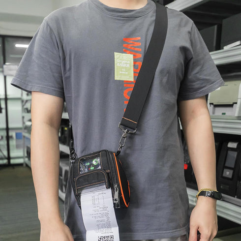 Soft Carrying Case for Zebra ZQ320 ZQ310 ZQ220 Mobile Thermal Printer - 2024 Upgrade Holster with Shoulder Strap