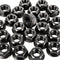 Generic M6 x 1.00mm Hex Nuts, Carbon Steel 18-8, Black Oxide, Full Thread,