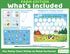 Bright Seed Reusable Magnetic Animals Potty Chart, Potty Training for Boys, Potty Training Chart for Toddler Girls