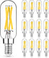 Mlambert 12 Pack Dimmable T6 LED Bulbs,4W Equal 40W e12 Candelabra Light