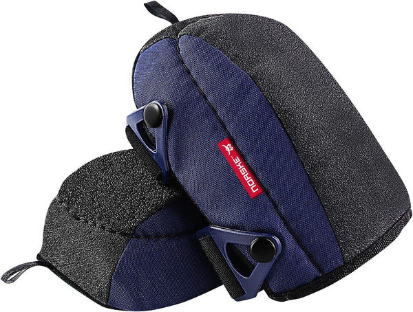 Norske Tools NMAP009 Flooring Installation Knee Pads with High Density Foam, Gel Padding & Adjustable Straps, Black/Blue