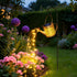 Zfiglum 1 Pack Solar Watering Can Lantern, Hanging Light Outdoor Waterproof, Hanging Lantern