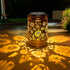 ANYTALK Sunflower Solar Lantern Lights, Outdoor Lanterns Garden Decor, Hanging Solar Lantern