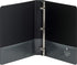 Sparco 19600 Black Round Ring View Binder, 1-Inch Capacity, 11-Inch x 8-1/2-Inch