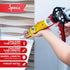 XFasten No Drip Caulk Gun for 10 oz Tube 12:1 Thrust Ratio Drip Free Caulking Gun, Ergonomic Grip Hand Caulk Gun No Drip Silicone Gun, Compact Caulking Gun No Drip, Sealant Gun Caulk Dispenser