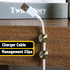 SHENLIU 3 Pcs Cable Anchors for Desk, Adhesive Charger Holders for Cords, Adjustable Cord Holder Cable Clips Cables