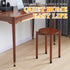 Kemcatui 32 3/4" PCS Folding Chair Leg Caps, PVC Table Cap, Round Chair Feet Covers Chair Leg Floor Protectors & end