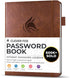 Clever Fox Password Book with Alphabetical Tabs, Internet Address Organizer Logbook, Small Pocket Keeper