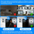 4 Pack A19 Bulbs Bulb 60W 9W, 5000K, E26 DAYBETTER Dusk to Dawn Light Outdoor, Auto On/Off Photocell Sensor LED Light