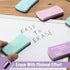 Mr. Pen Magnetic Dry Erase Erasers, 8 Pack, Pastel Colors, Whiteboard Eraser, Magnetic Dry Eraser for Whiteboard