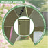 Tomotato 5-Gallon Bags6-Pack Filter with Anti-Slip Grip Buckets - Reusable All-Mesh Storage Bags with Top Opening