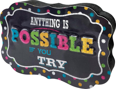 Teacher Created Resources TCR77289 Chalkboard Brights Magnetic Whiteboard Eraser