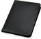 Samsill Contrast Stitch Leather Zippered Portfolio Folder/Business Portfolio for Men and Women, Resume/Document