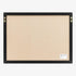 Navaris Framed Linen Bulletin Board - 17 x 23 inches Fabric Jewelry Organizer Pinboard for Wall Memory Memo