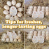 RucaDeco 500 2.7 3.5 Inches Pcs Premium Fresh Farm Egg Handling Instruction Cards - X - Egg Stamps for Eggs Care Egg