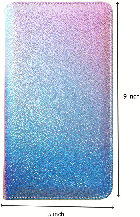 5 9 Zreal Server Book for Waitress with Zipper Pocket, X Serving Book, Magnetic Closure Pocket with Big Volume, Pen