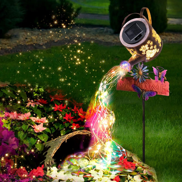 KZBUFCXZ Solar Watering Can Light - Solar Lights Yard Decorations Outdoor,Garden Decor Lights