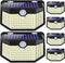 HMCITY 120 LED Outdoor Solar Lights with Motion Sensor and 3 Lighting