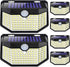 HMCITY 120 LED Outdoor Solar Lights with Motion Sensor and 3 Lighting