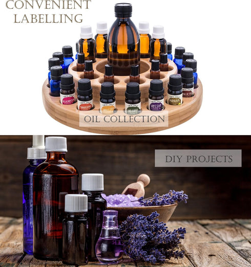Mr-Label Essential Oil Labels – for Inkjet/Laser Printer – Fit 5ml/10ml/15ml/30ml Bottles and Rollers – Smudge-Proof,