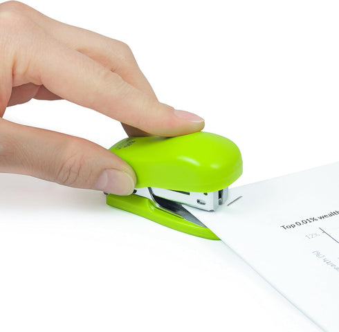 Rapesco Bug Mini Stapler, Green Color (1411)