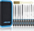 LIBRATON Small File Set - 13PCS Needle Diamond Files for Precision Metal Work, Wood, Plastic Carving Tool