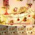 400 49FT 8 Cluster Lights Christmas Led Fairy Lights Green Wire Twinkle Lights with Remote Modes String Lights Timer