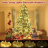 33FT 100LED 8 Christmas Lights Indoor, Globe String Lights for Bedroom Modes with Remote, Outdoor Hanging Fairy Lights