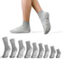 6 AMERICAN HOSPITAL SUPPLY Non-Slip Hospital Socks, Anti-Skid, Anti-Slip Gripper Socks for Medical or Home Use, Pairs