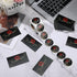 Zonon 600 Pcs Red Lip Thank You Cards and Stickers Set, 500 Pcs Round Sticker Kiss Envelope Seal, 100 Pcs Appreciation