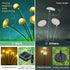 2pack Solar Garden Lights, Solar Fairy Lights for Outside, Swaying Mushroom Lights Outdoor Decorative, Waterproof Light