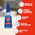Loctite Super Glue Professional Liquid, Clear, 0.7 fl oz Bottle, 2 Pack, Superglue for Crafts & Repair