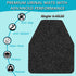 12 Pack Commercial, 17.5" 20.5", Basima Urinal Mats for Men Bathroom Washable Bulk Rubber Urinal Floor Mats for Toilet