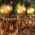 55FT 26 Dimmable G40 Bulbs, 2200K E12 OHLUX Outdoor String Lights, Shatterproof LED Patio Lights with Plastic