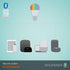 A19 Bulb, Dimmable, 1 pack SYLVANIA SMART+ Bluetooth Full Color and Tunable White LED Fully Compatible with Alexa