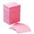 JMU 125 Pack Dental Bibs, Pink Dental Bibs Disposable 3-Ply, 13" x