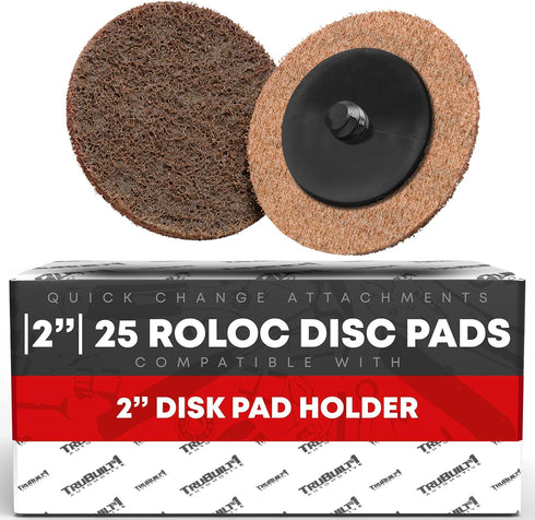 T1A Pack of 25 2" Roloc Disc Sanding Surface Conditioning Disc SC-DR,