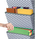 Godery Hanging Wall Organizer - Wall Mount/Over The Door Office Supplies Filing Folders, 4 Pocket Cascading File